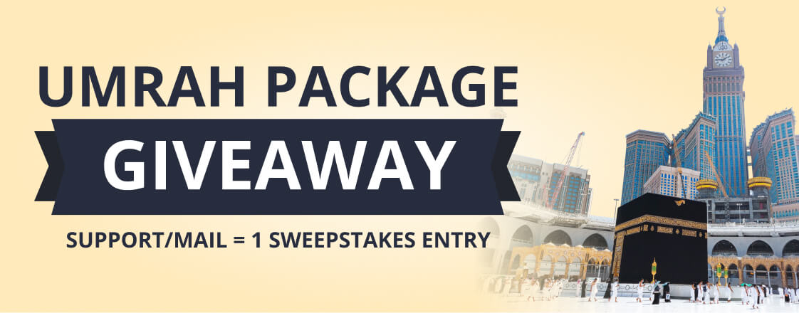 Umrah Package Giveaway